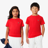 CAMISETA MASC KIDS MC LACOSTE VERMELHO ZBG