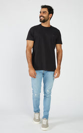 CAMISETA MASC MC SUPIMA AEROPOSTALE PRETO
