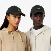 BONE LOGO FRENTE LACOSTE PRETO