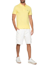 POLO MASC MC LACOSTE AMARELO 107