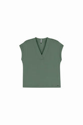 CONJ FEM REG E CALCA MOLETINHO VISCOSE VERDE