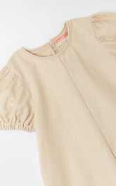 MACAQUINHO FEM RECORTE CORACAO LISO TRIGO