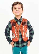 COLETE MAS SEGURA PEAO ALPHABETO MARROM