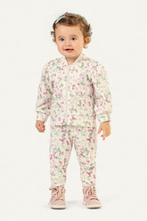 CONJ FEM JAQUETA E CALCA CANEL SUBL EST OFF WHITE