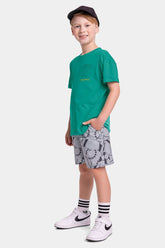 CONJ MAS CAM NEVER E BERM TAC EST BOLSO VERDE/CINZA