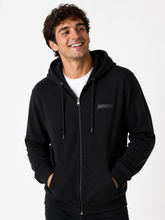 MOLETOM MAS ABERTO ZIP E CAP AEROPOSTALE PRETO