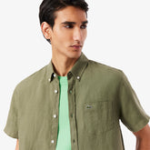CAMISA MC MAS LACOSTE VERDE MUSGO BMY