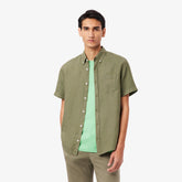 CAMISA MC MAS LACOSTE VERDE MUSGO BMY