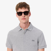 POLO MAS MC LACOSTE CINZA CLARO CCA