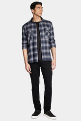 CALCA MAS COLOR SLIM MOLETOM COLOR PRETO