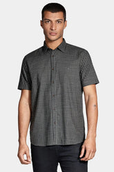 CAMISA MAS MC REG XADREZ FLAME ARAMIS AZUL MEDIO/PRETO