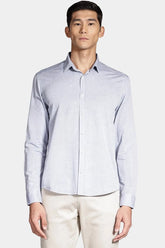 CAMISA MAS ML SL ALGODAO WILLIS ARAMIS AZUL