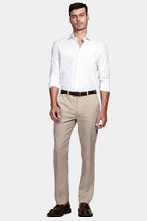 CAMISA MAS ML SLIM TRICOLINE STRETCH BRANCO