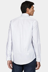 CAMISA MAS ML REG CB XADREZ CLASSICO BRANCO/AZUL