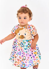 VESTIDO E CALCINHA BB POP PRINT LILAS