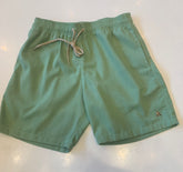 SHORT LINHO MASC LISO VERDE BEBE