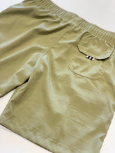 SHORT TACTEL MASC KIDS LISO VERDE SECO