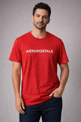 CAMISETA MAS MC SILKADA AEROPOSTALE VERMELHO