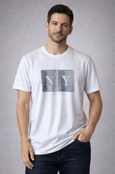 CAMISETA MAS MC PLATINUM SILKADA BRANCO