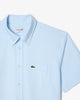 CAMISA MC MAS LACOSTE AZUL CLARO F6Z