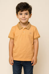 POLO OGOCHI INF MC CASUAL SLIM LARANJA 1139