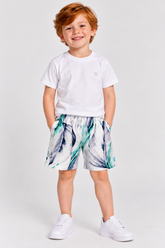 BERMUDA OGOCHI INF BOXER EST ESSENCIAL BRANCO 9756
