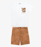 CONJ MAS CAM FOLHA PEITO E BER SARJA EST OFF WHITE