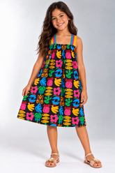 VESTIDO FEM SOL DE VERANO FABULA PRETO