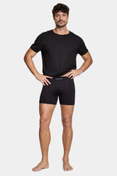 KIT 02 CUECAS BOXER SEM COSTURA ARAMIS PRETO