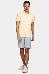 POLO MAS MC ARAMIS BASICA PIQUET AMARELO CLARO