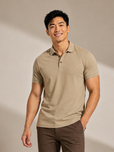 POLO TSHIRT MAS ARAMIS LIQUID COTTON CAQUI