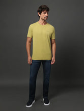 CAMISETA MAS MC CKJ LOGO BASICO PEITO VERDE PISTACHE