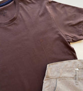 CAMISETA MAS MC ESSENCIAL OGOCHI MARROM ESCURO 1109