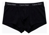 KIT 4 CUECAS CKJ MAS LOW RISE TRUNK PRETO