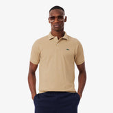 POLO MASC MC LACOSTE KHAKI CLARO 02S
