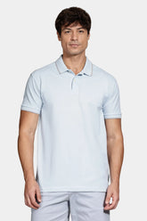 POLO MAS MC CLASSIC 1 FRISO ARAMIS TOPAZIO/CINZA CLARO