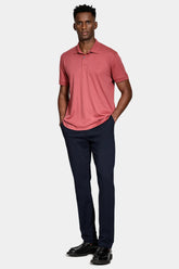 POLO MAS PIMA INTERLOCK ARAMIS TERRACOTA