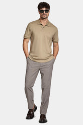 POLO MAS PIMA INTERLOCK ARAMIS AREIA