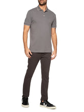 POLO MAS MC CLASSIC 1 FRISO ARAMIS QUARTZO/CINZA CLARO