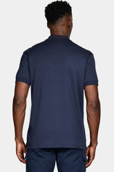 POLO MAS PIMA INTERLOCK ARAMIS NAVY