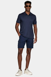 POLO MAS PIMA INTERLOCK ARAMIS NAVY