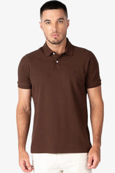 POLO MASC MC AEROPOSTALE MARROM