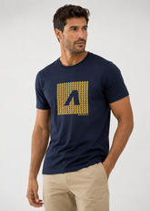 CAMISETA MAS MC PLATINUM AEROPOSTALE PRETO