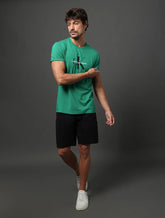 CAMISETA MC MAS CKJ RE ISSUE VERDE MEDIO