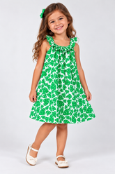 VESTIDO FEM CORAZON FABULA VERDE