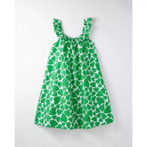 VESTIDO FEM CORAZON FABULA VERDE