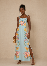 VESTIDO CROPPED MAIRA FARM VERDE MENTA