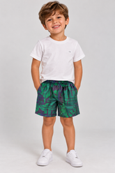 BERMUDA OGOCHI INF BOXER EST ESSENCIAL VERDE 9748