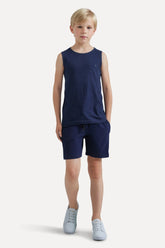 BERMUDA SHORT RSV MINI PRAIA LISO MARINHO