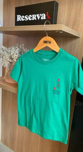 CAMISETA RSV MINI MAS ESTAMPADA FOOSBALL VERDE BANDEIRA